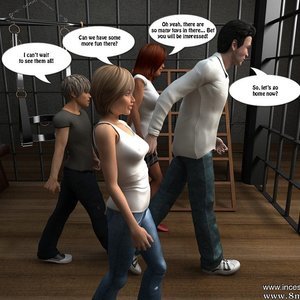 Incest swinging with a touch of fetish Sex Comic IncestBDSM Comics 030 