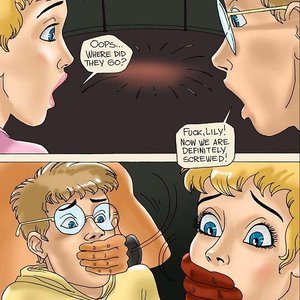 Teaching little voyeurs a rough lesson Sex Comic IncestBDSM Comics 010 