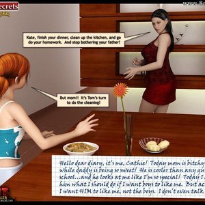 Family Secrets. Loosing Virginity PornComix IncestChronicles3D Comics 003 