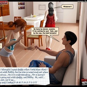 Family Secrets. Loosing Virginity PornComix IncestChronicles3D Comics 041 