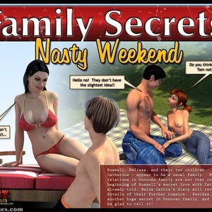 Family Secrets. Nasty Weekend Porn Comic IncestChronicles3D Comics 001 