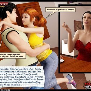 Family Secrets. Nasty Weekend Porn Comic IncestChronicles3D Comics 018 