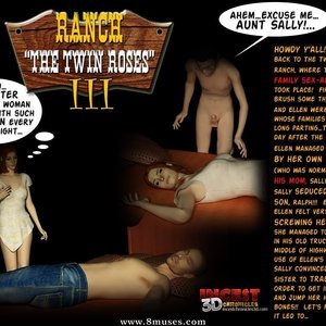 Porn Comics - Ranch The Twin Roses. Part 3 Cartoon Porn Comic