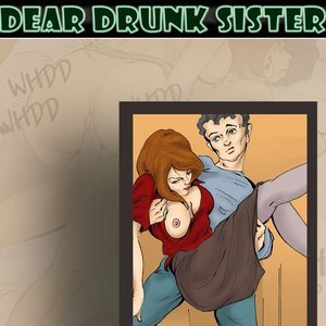Dear Drunk Sister Cartoon Porn Comic IncestComics.ws Comics 001 
