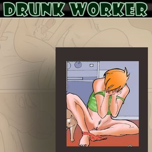 Porn Comics - Drunk Worker Porn Comic