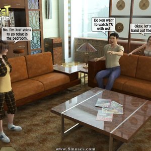 Daddy punishing daughters badly Sex Comic IncestIncestIncest Comics 003 