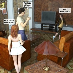 Daddy punishing daughters badly Sex Comic IncestIncestIncest Comics 004 