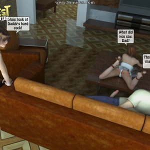 Daddy punishing daughters badly Sex Comic IncestIncestIncest Comics 015 