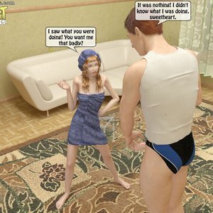 Daddys Lust for his Little Princess PornComix IncestIncestIncest Comics 012 
