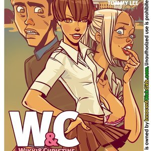 Porn Comics - Christine and Wikki Cartoon Comic