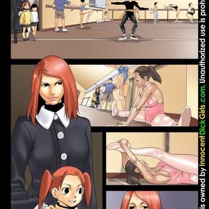 The Ballet Class Porn Comic Innocent Dickgirls Comics 002 