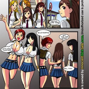 The Lust Paradise Cartoon Porn Comic Innocent Dickgirls Comics 017 