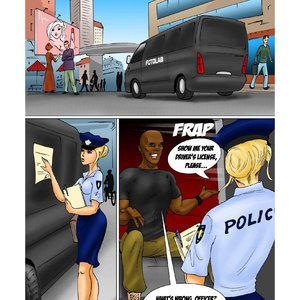 Kidnapped Cop PornComix Interracial-Comics 002 