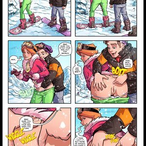 Snowed In Cartoon Porn Comic JAB Comics 013 