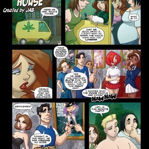Wrong House - Issue 4 Cartoon Porn Comic JAB Comics 001 
