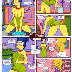 The Simpsons - Issue 1 Milftoons Sex Comic MilfToon Comics 001 