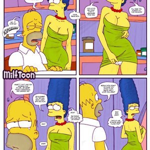 The Simpsons - Issue 1 Milftoons Sex Comic MilfToon Comics 002 