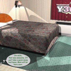 Motel Cartoon Comic Your3DFantasy Comics 003 